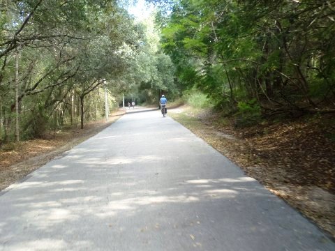 Florida biking, South Lake Trail