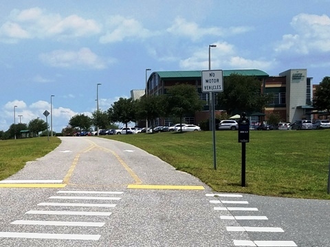 Florida biking, Orlando, Lake County, Hancock Trail