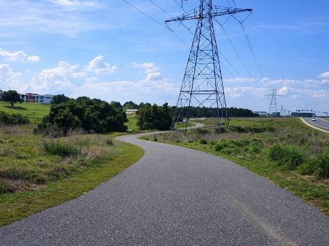 Florida biking, Orlando, Lake County, Hancock Trail
