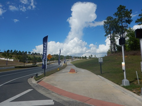 Florida biking, Orlando, Lake County, Hancock Trail