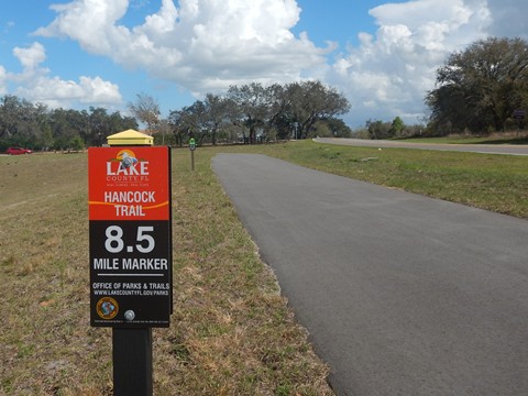 Florida biking, Orlando, Lake County, Hancock Trail