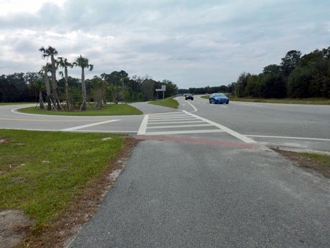 Florida biking, Orlando, Lake County, Wekiva Trail