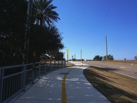 Florida biking, Orlando Orange County, Lake Apopka Connector Trail