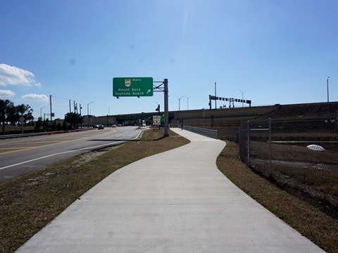 Florida biking, Orlando Orange County, Lake Apopka Connector Trail