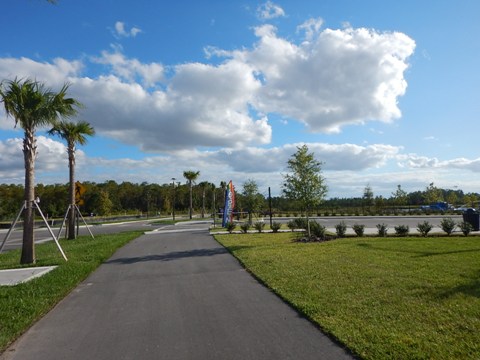 Lake Nona, Orlando, Orange Couny, FL bike trail