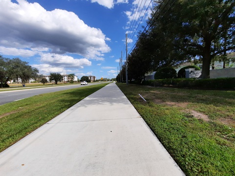 Lake Nona, Orlando, Orange Couny, FL bike trail