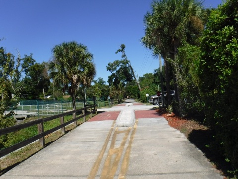 Kewannee Trail, Casselberry, Seminole County, biking, paved bike trail, paved trail