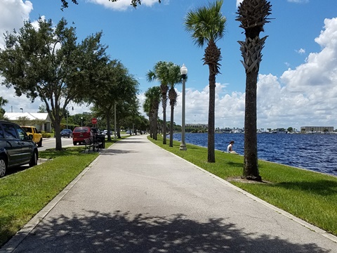 Sanford, Florida, biking, Seminole County, Lake Monroe, Sanford Riverwalk