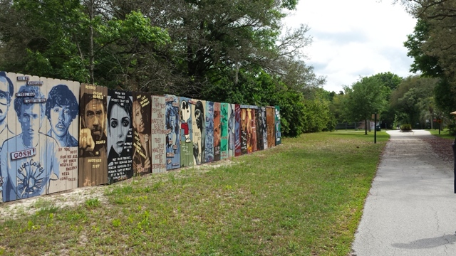 Seminole-Wekiva Trail, Trail Art, Seminole County, Florida biking