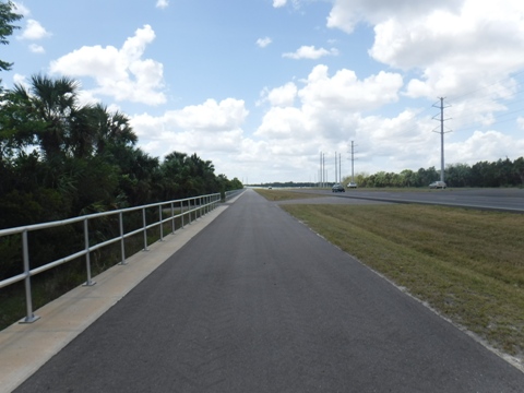 SR415 Connector Trail, Orlando biking, Volusia County