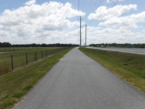 SR415 Trail, Florida, biking, Volusia County, St. Johns, Osteen